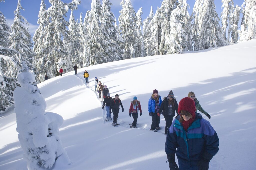 Activities and Cultura lImmersion-snowshoeing