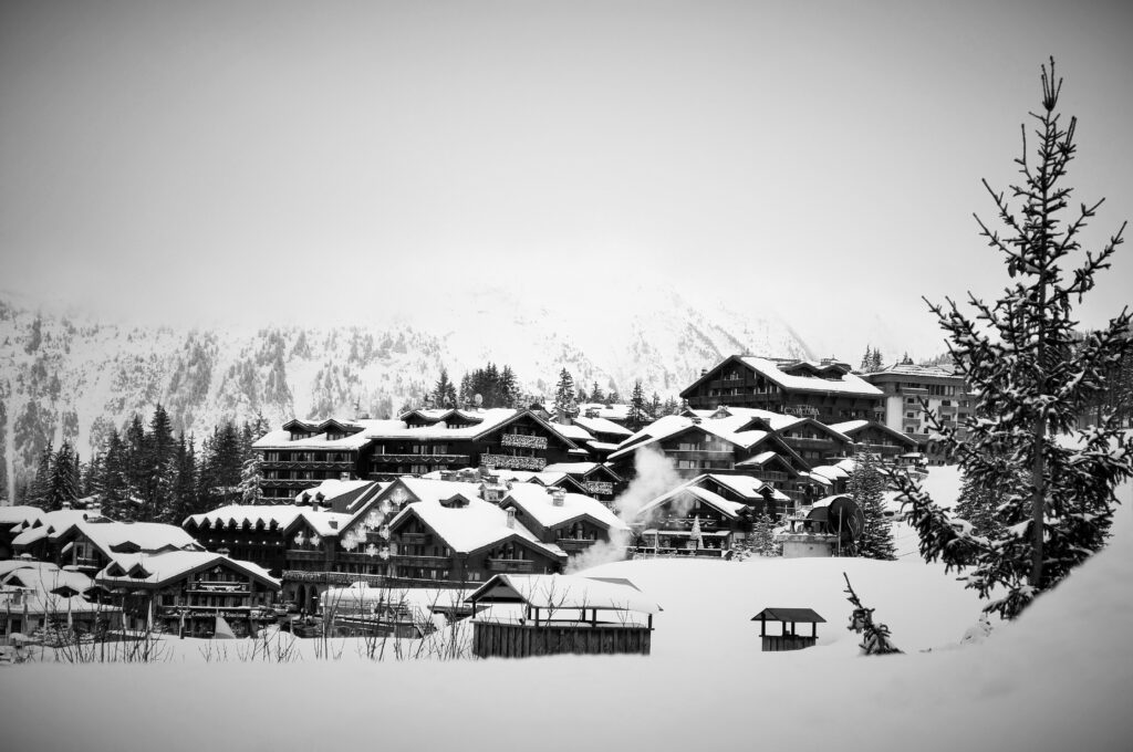 Courchevel in France