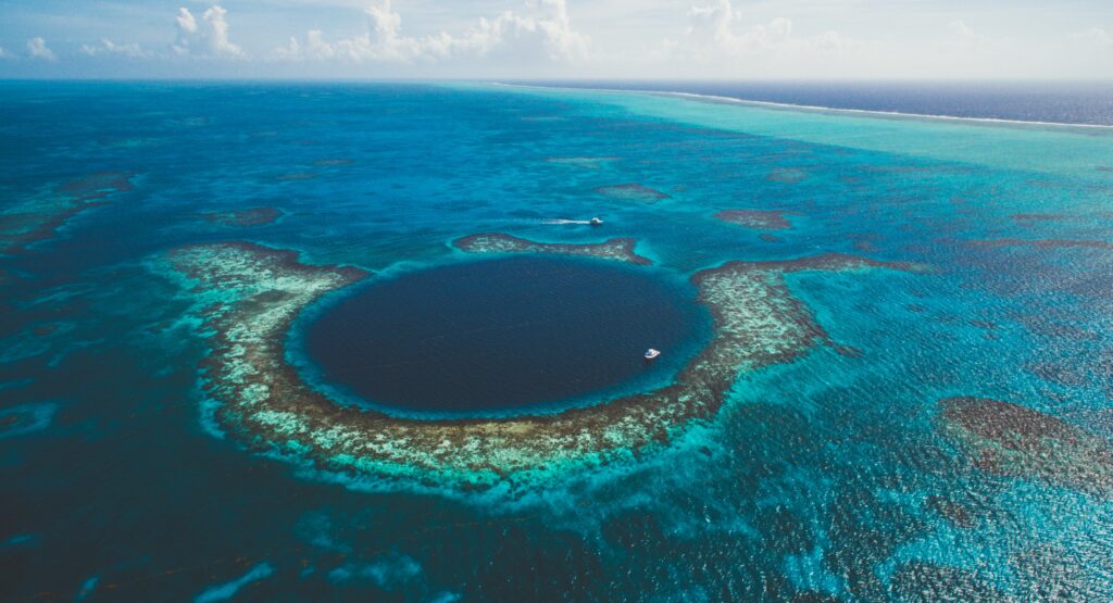 Great Blue Hole in Belize