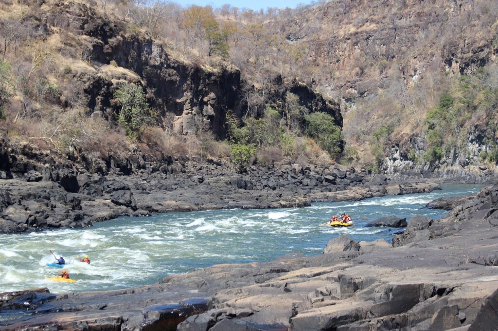 zambezi river rafting africa