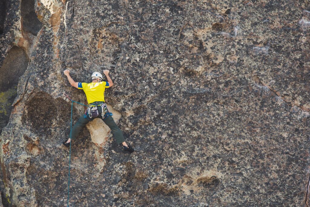 rock climbing